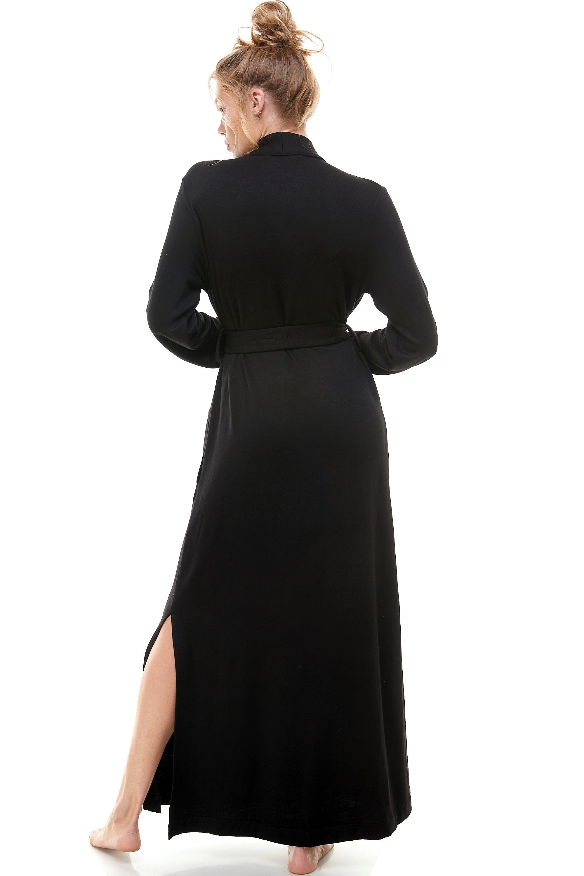 Load image into Gallery viewer, BANDED LONG | FUZZY LUXE BLACK