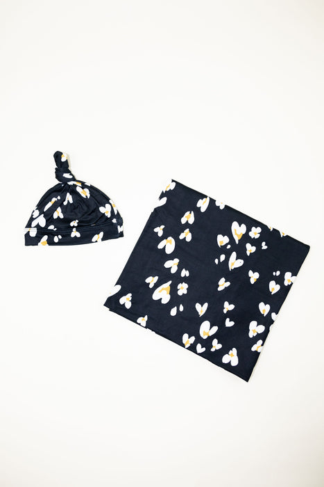Baby Bundle | Swaddle & Beanie | Buttercup Leopard