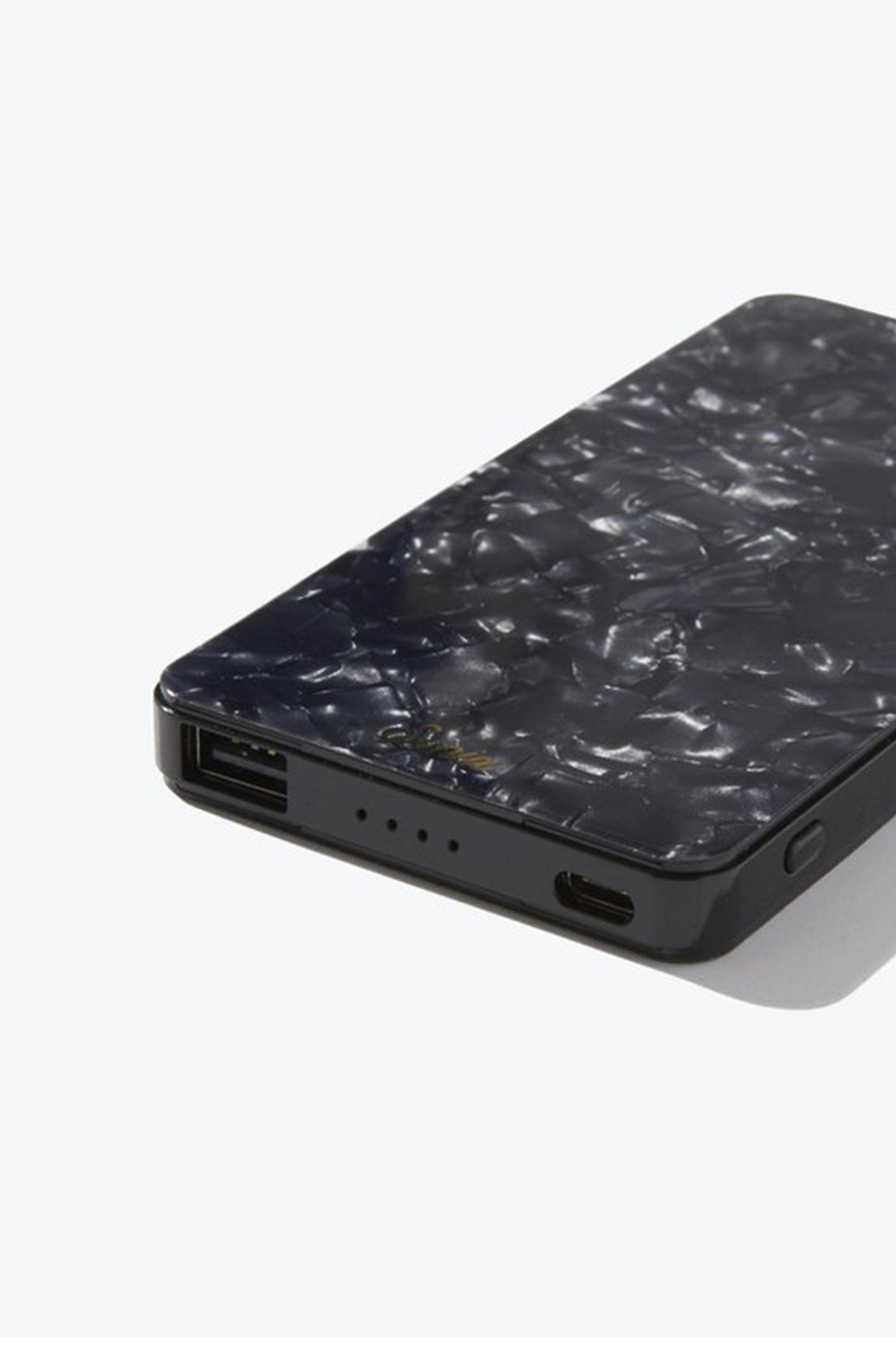 Load image into Gallery viewer, BLACK TORT, PORTABLE CHARGER
